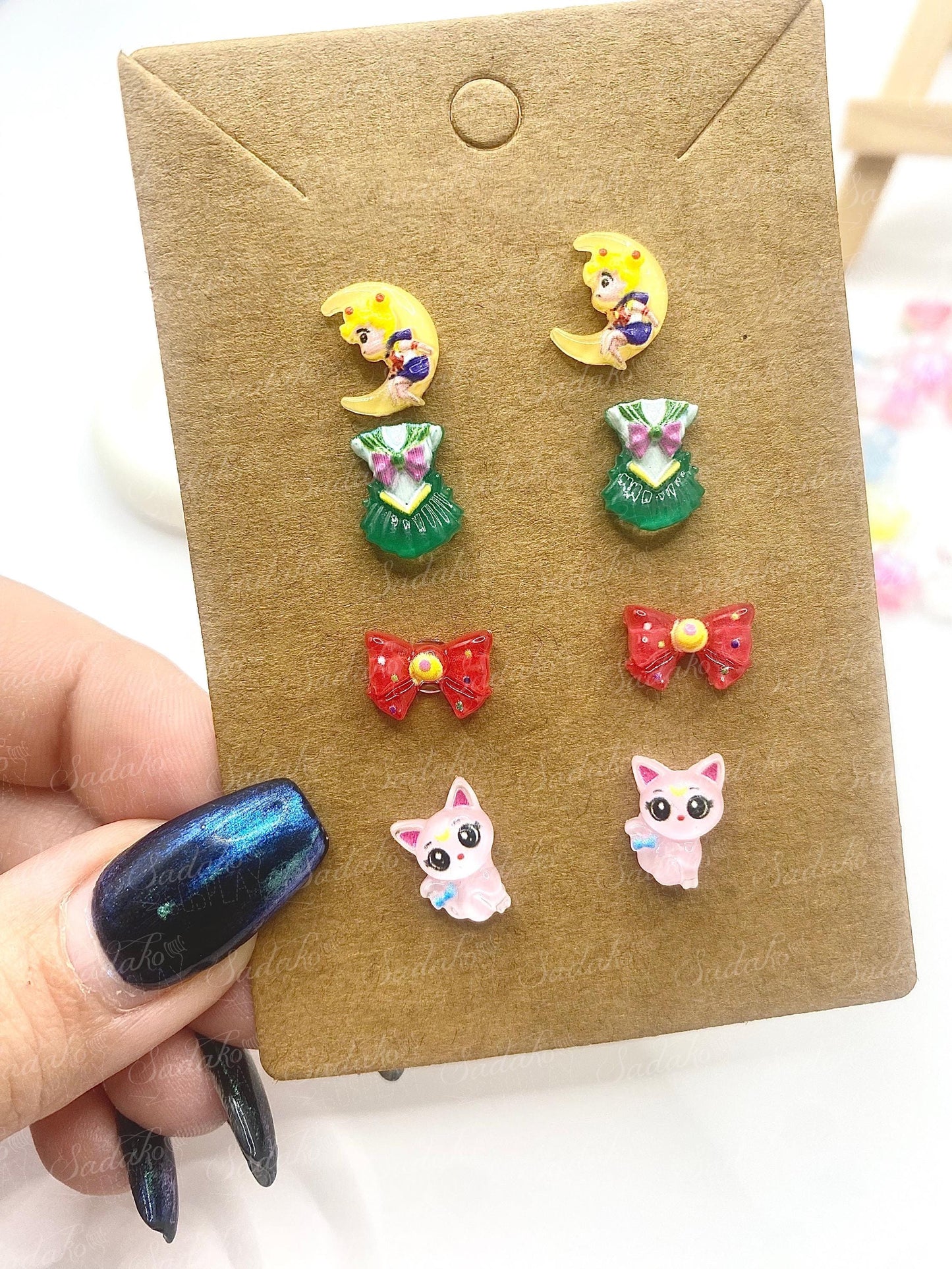 Mix & Match Sailor Moon Mini Ohrstecker