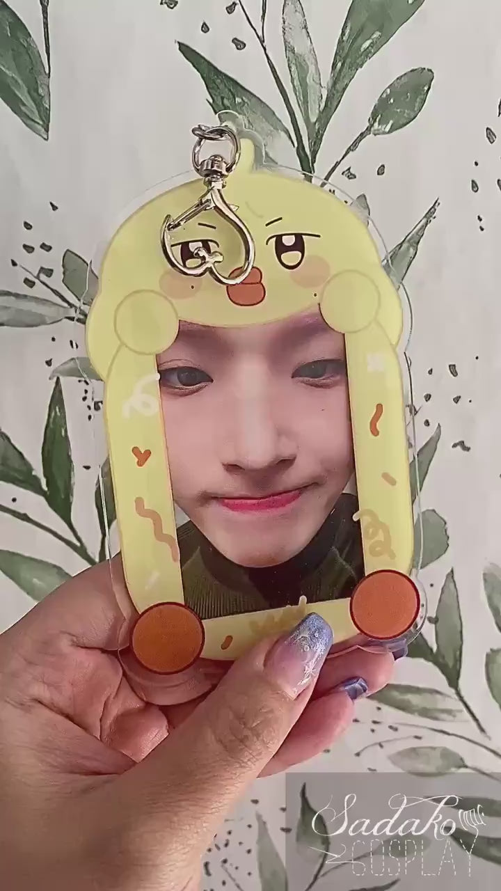 ATEEZ Aniteez Photocard Holder, Atiny K-Pop Fotokarten Halter Acryl