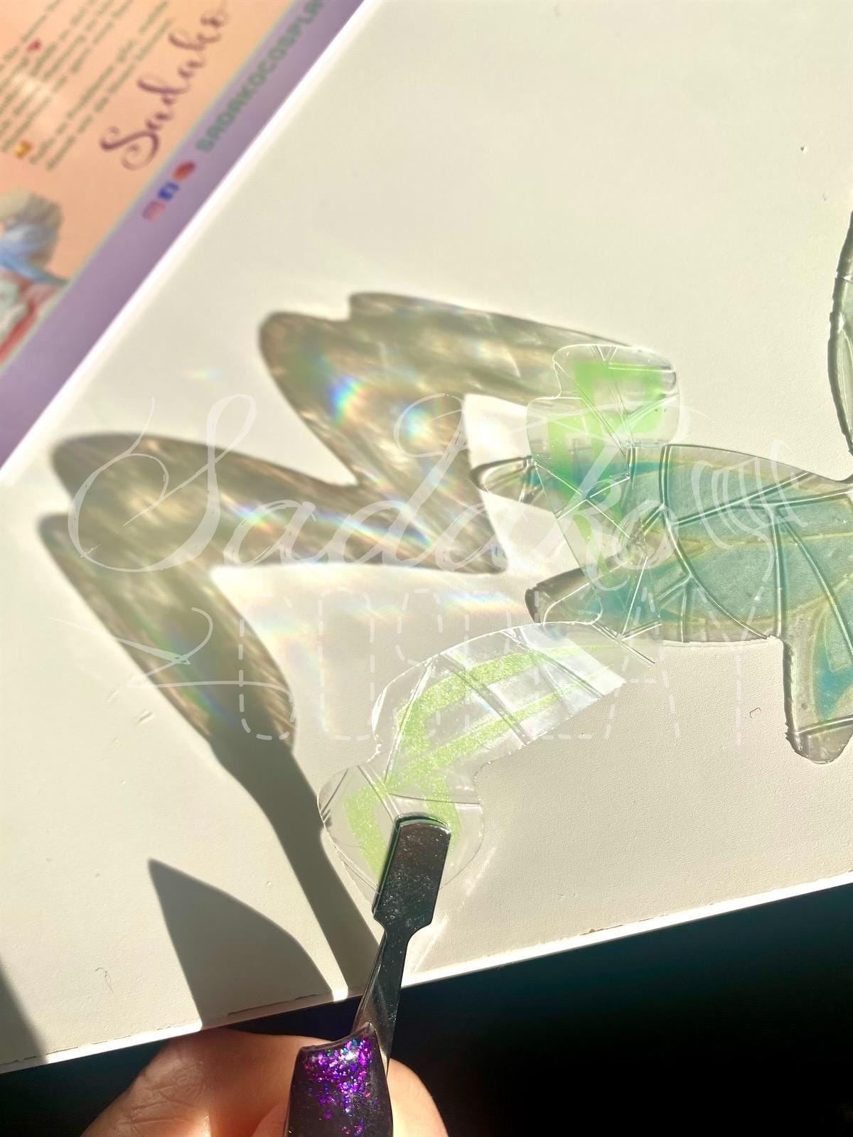 Winx Club Suncatcher, Lichtfänger, Fensteraufkleber - Magic Winx / Charmix Flügel