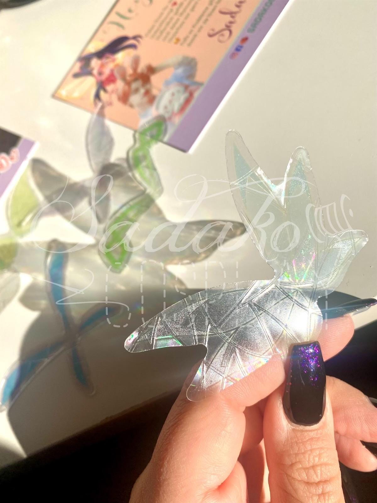 Winx Club Suncatcher, Lichtfänger, Fensteraufkleber - Magic Winx / Charmix Flügel
