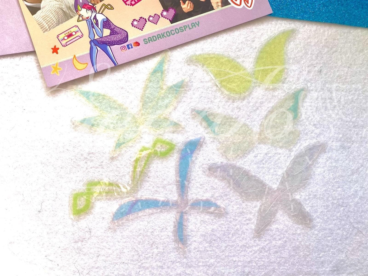 Winx Club Suncatcher, Lichtfänger, Fensteraufkleber - Magic Winx / Charmix Flügel
