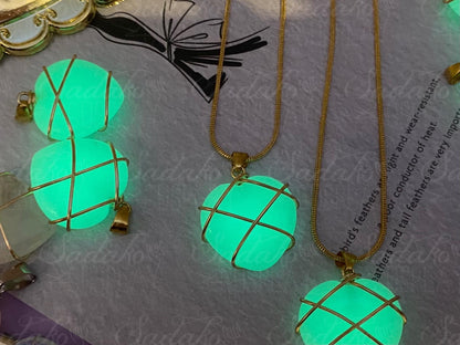 Diamantschloss inspirierte Herz Halskette