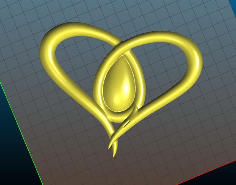 Digitaler Artikel 3D MODEL - Bloom Charmix Brosche (Winx Club) - Cosplay, Kostüm. Fee der Drachenflamme