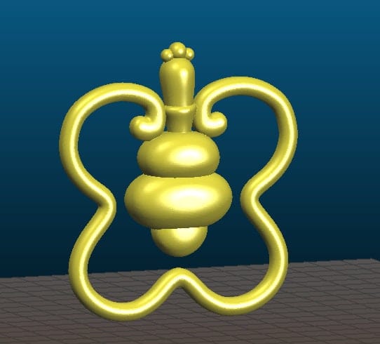 Digitaler Artikel 3D MODEL - Flora Enchantix Feen-Staub (Winx Club) - Cosplay, Kostüm. Fee der Natur