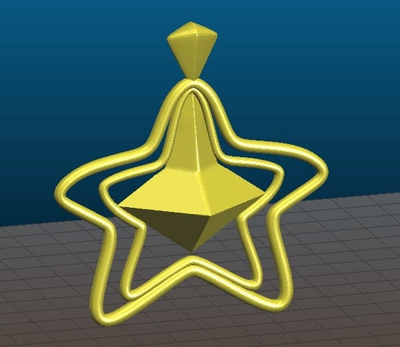 Digitaler Artikel 3D MODEL - Stella Enchantix Feen-Staub (Winx Club) - Cosplay, Kostüm. Fee der Sonne