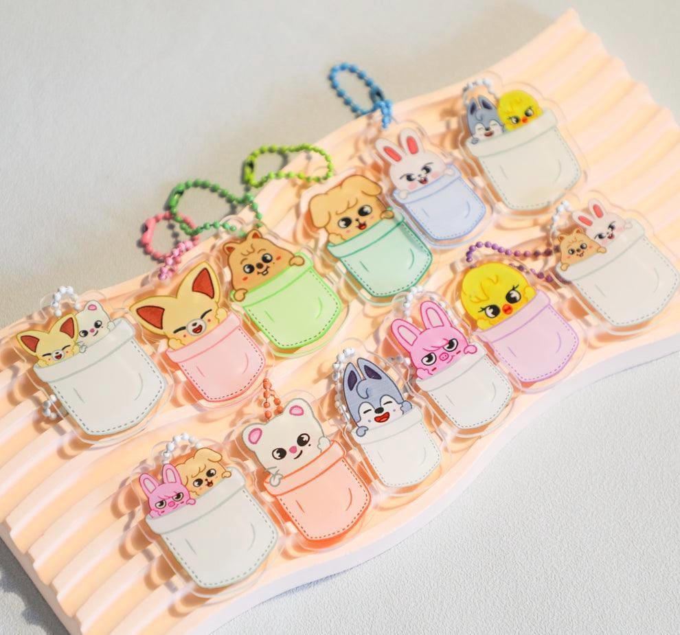 Stray Kids SKZOO in a pocket Keychain - alte Version