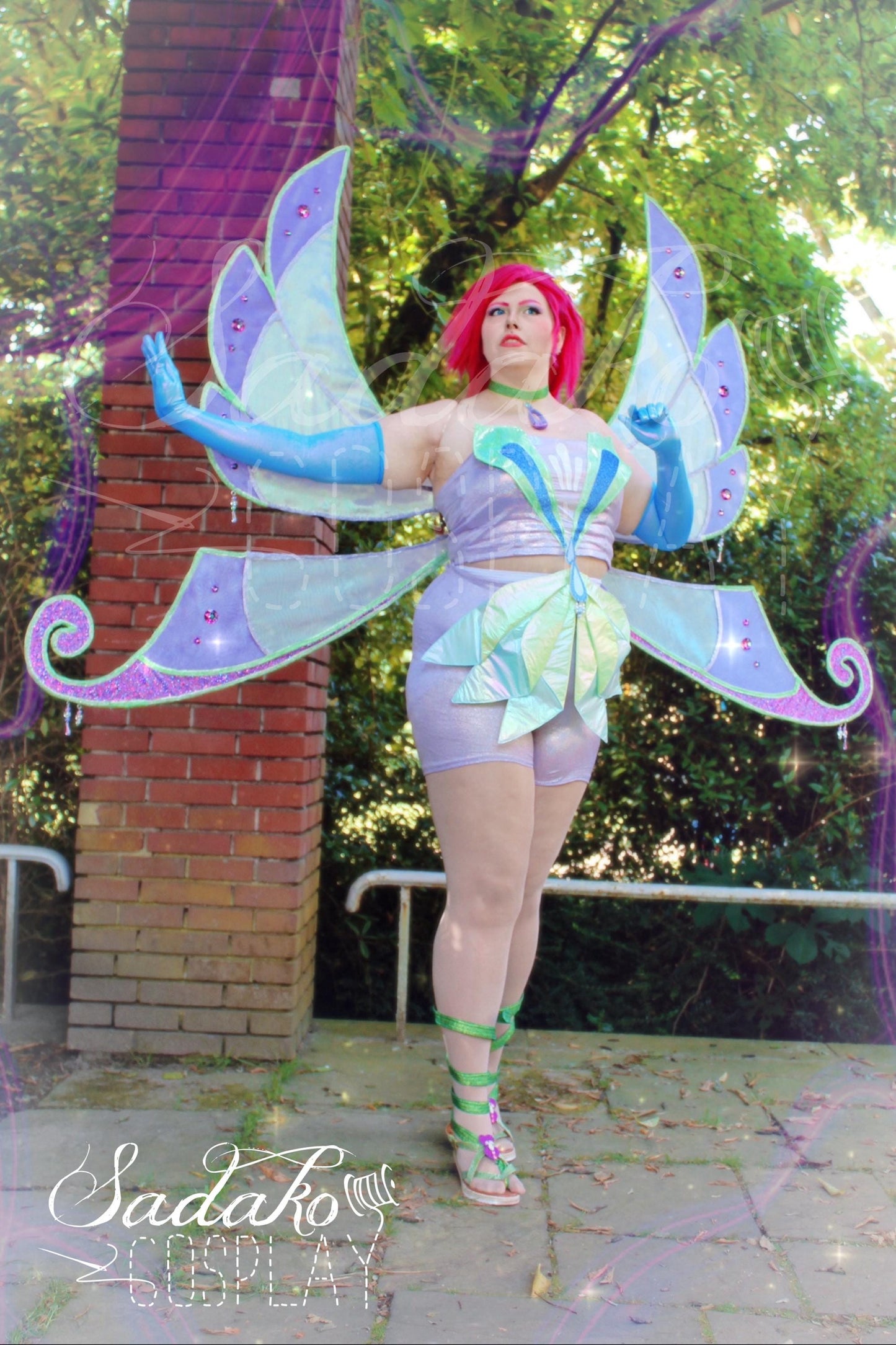 DIGITAL PATTERN - Tecna Enchantix Flügel (Winx Club) - Cosplay, Kostüm, A4 & US Letter