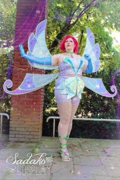 DIGITAL PATTERN - Tecna Enchantix Flügel (Winx Club) - Cosplay, Kostüm, A4 & US Letter