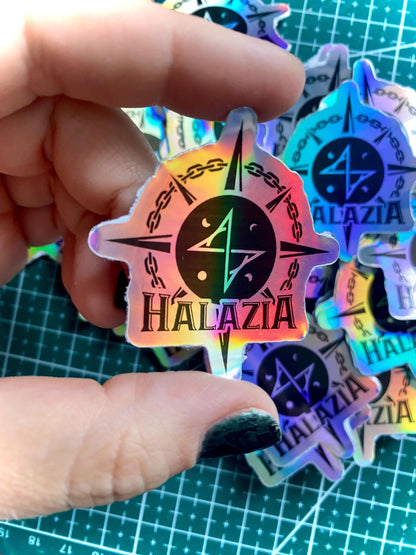 ATEEZ inspirierte Vinyl Holo-Sticker