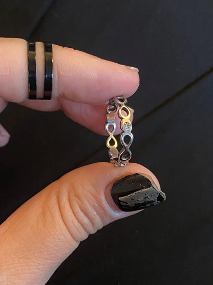 8 makes 1 Team - Gold & Silber Ring inspiriert von ATEEZ