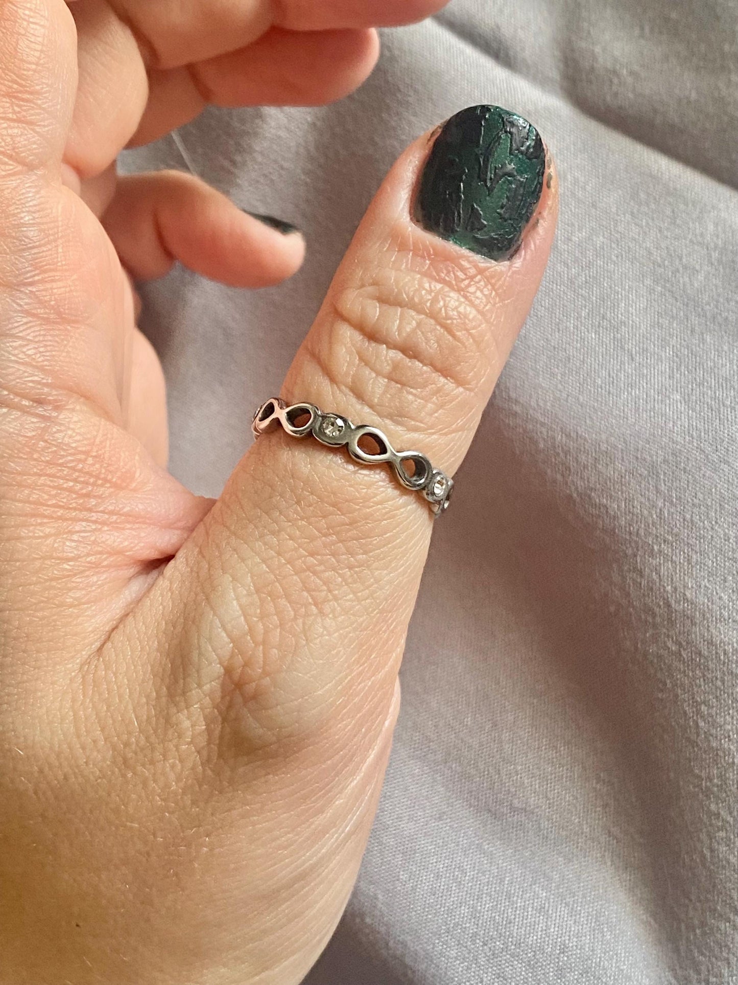 B-Ware! 8 makes 1 Team - Gold & Silber Ring inspiriert von ATEEZ