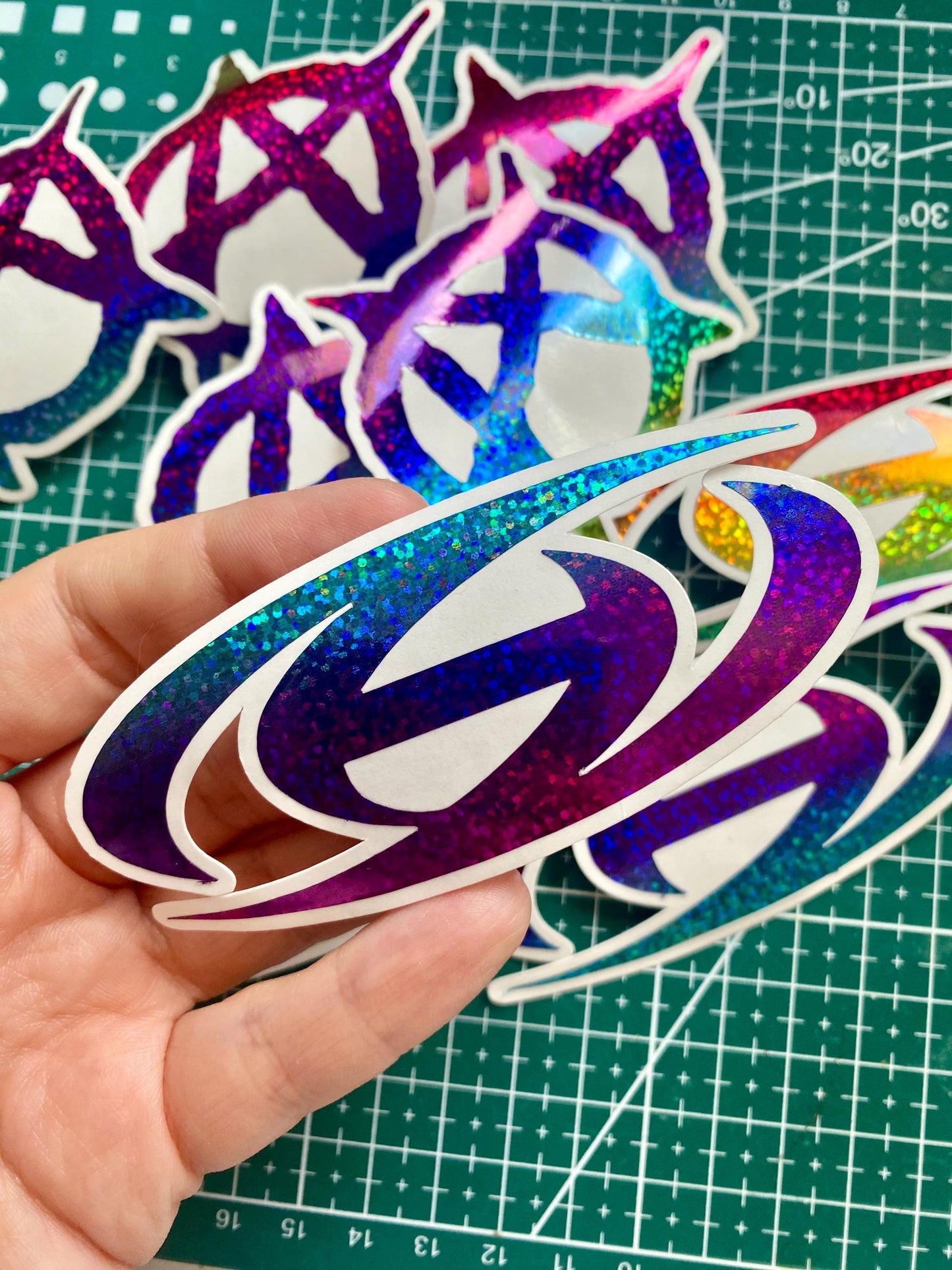 ATEEZ Decal sticker, Regenbogen Holo-Effekt