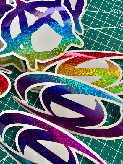 ATEEZ Decal sticker, Regenbogen Holo-Effekt