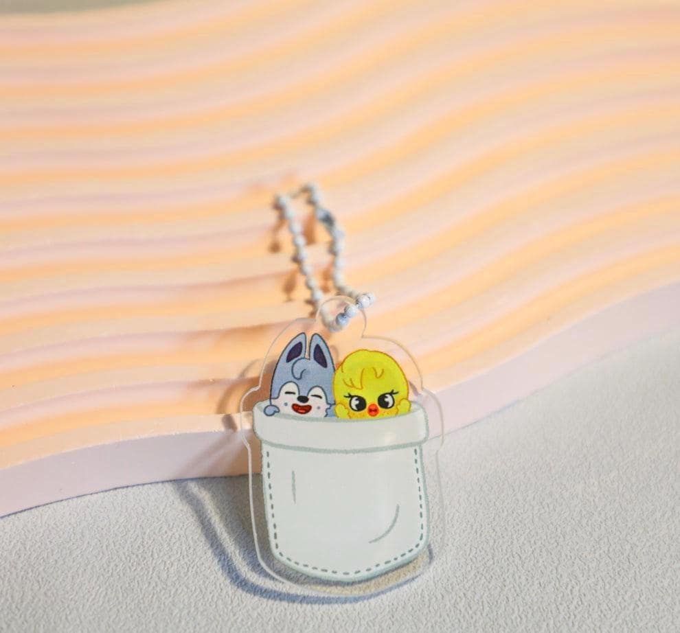 Stray Kids SKZOO in a pocket Keychain - alte Version