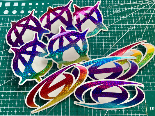 ATEEZ Decal sticker, Regenbogen Holo-Effekt