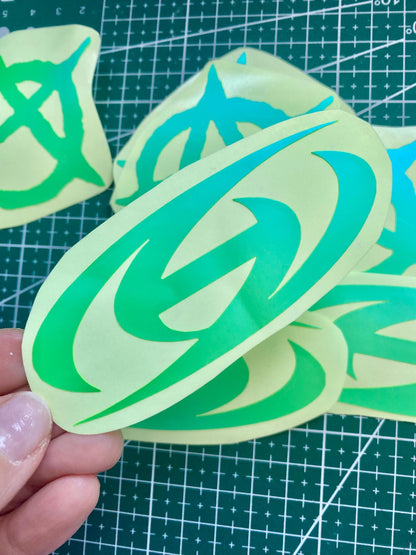 ATEEZ Decal sticker, grün Pastell matt