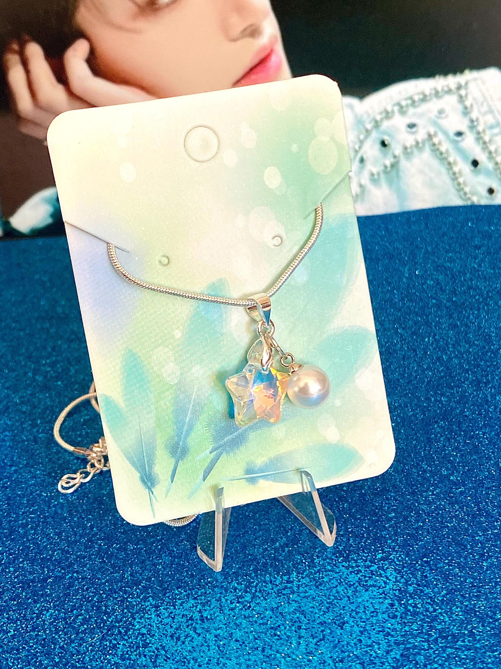 Shinestar Stern Halskette, inspiriert von Ateez Park Seonghwa