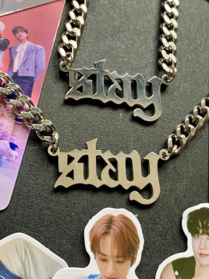 Stray Kids STAY Halskette, silbern