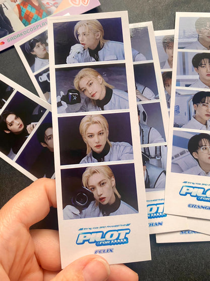 Stray Kids Photostrip Lesezeichen
