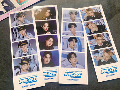 Stray Kids Photostrip Lesezeichen