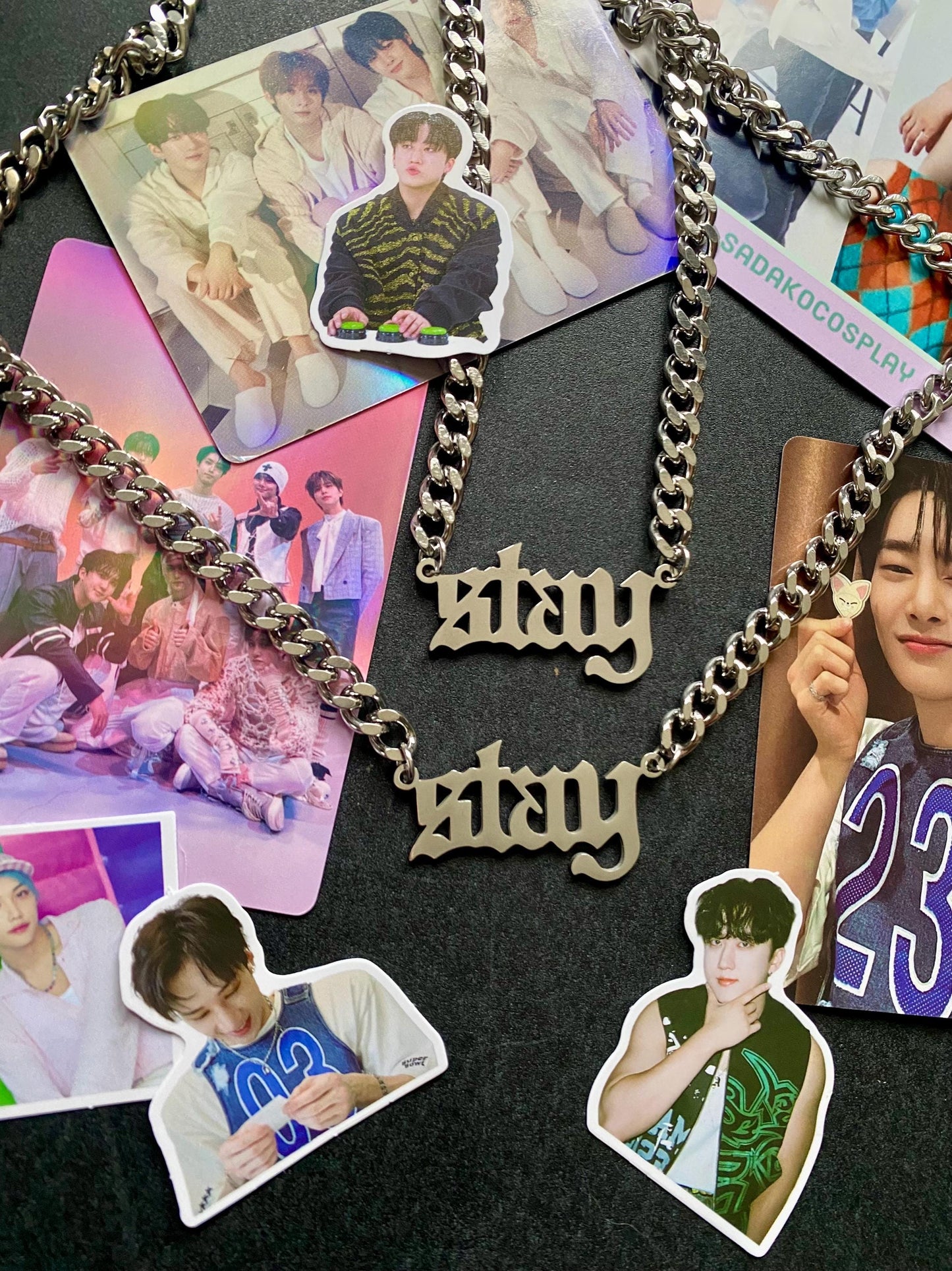 Stray Kids STAY Halskette, silbern