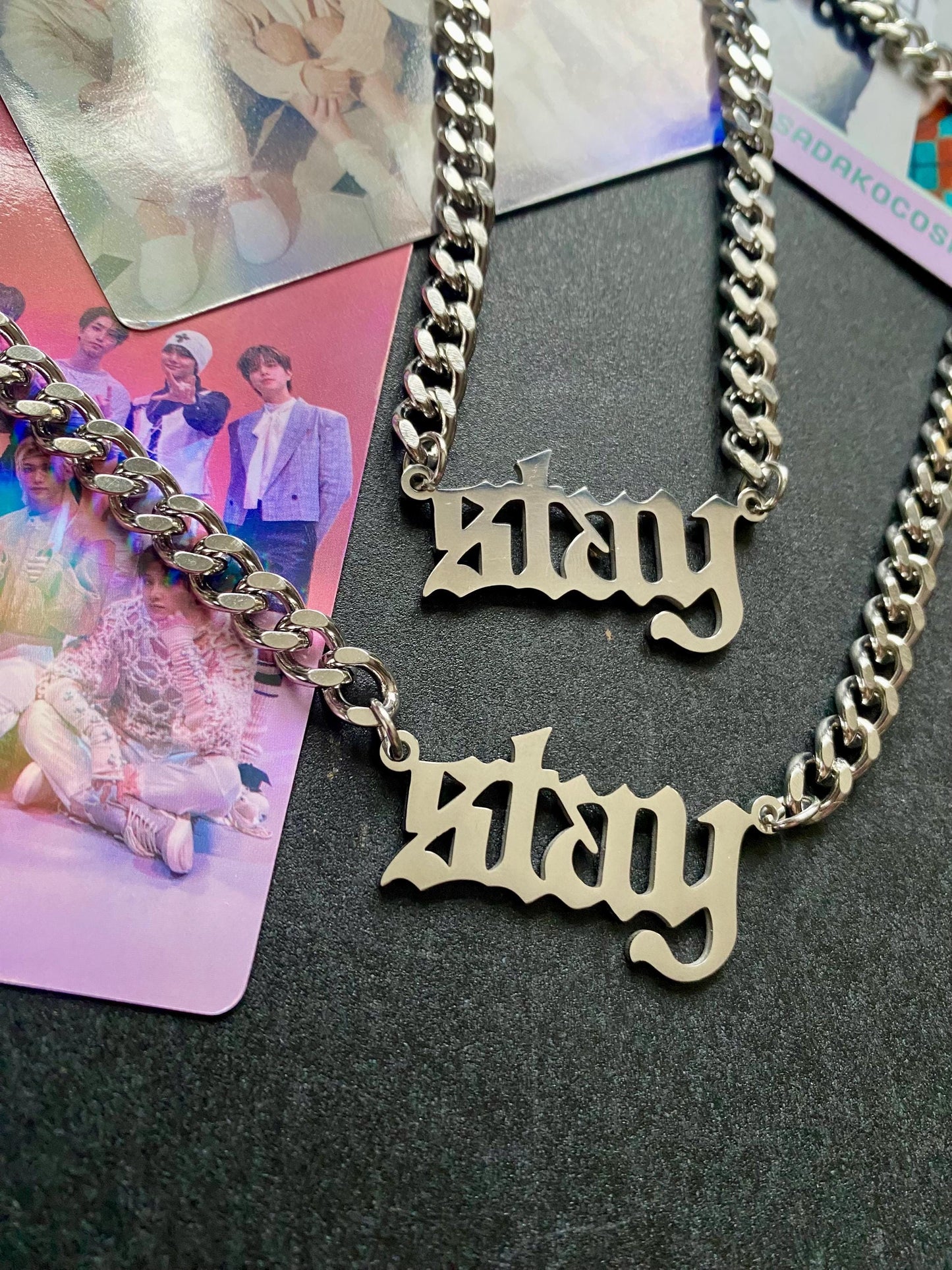 Stray Kids STAY Halskette, silbern