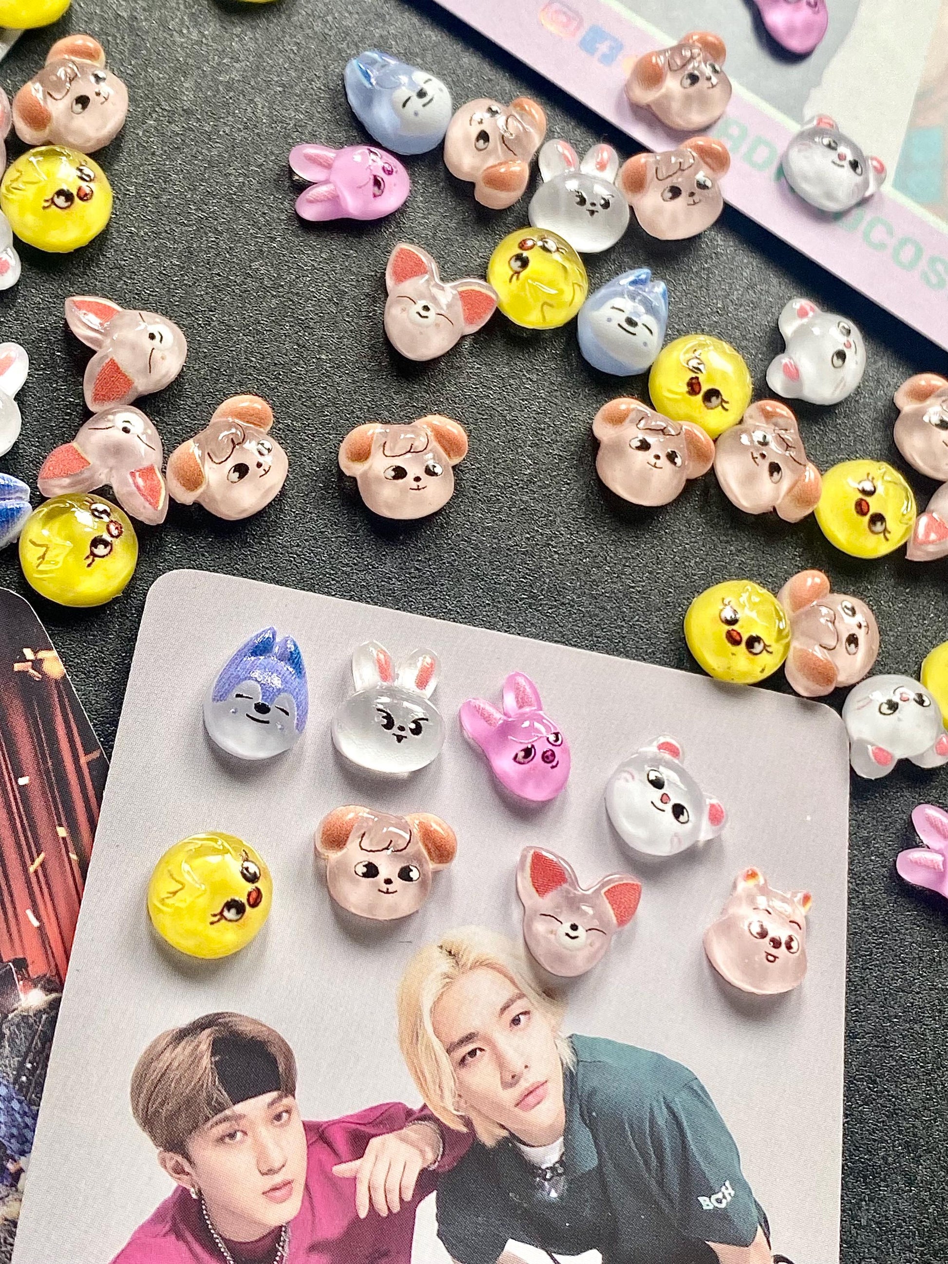 Stray Kids "SKZOO" flatback Acryl charms - 50 Stück