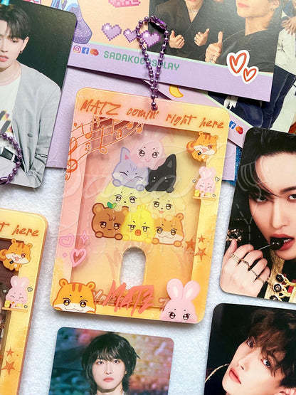 ATEEZ Matz Acrylic Photocard Holder