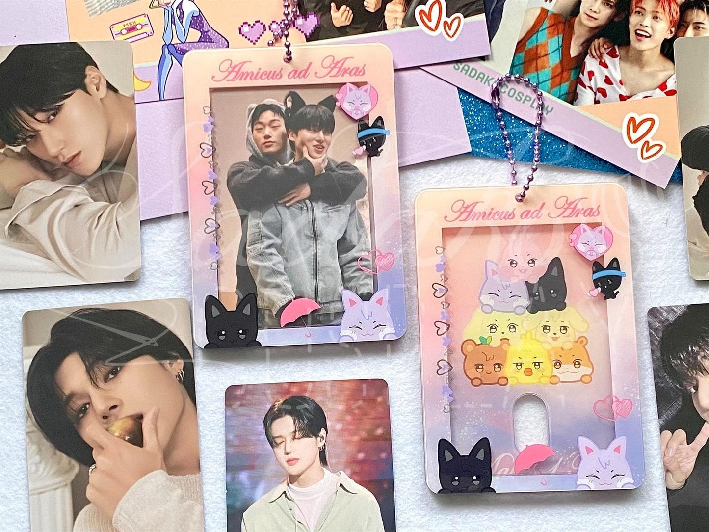 ATEEZ Woosan "Amicus ad Aras" Acrylic Photocard Holder
