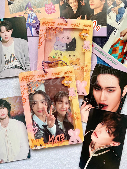 ATEEZ Matz Acrylic Photocard Holder