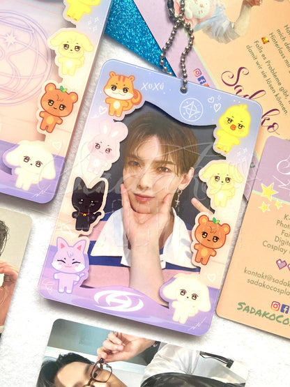 ATEEZ OT8 Acrylic Photocard Holder