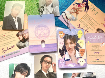 ATEEZ OT8 Acrylic Photocard Holder