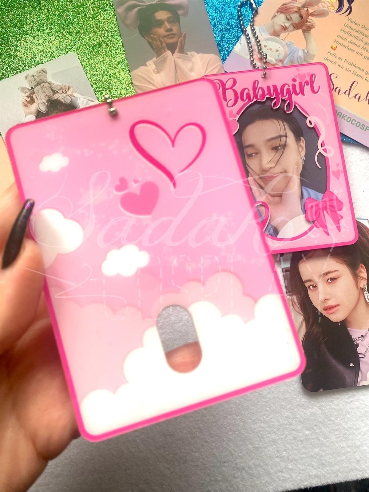 Kawaii Babygirl K-Pop Acrylic Photocard Holder