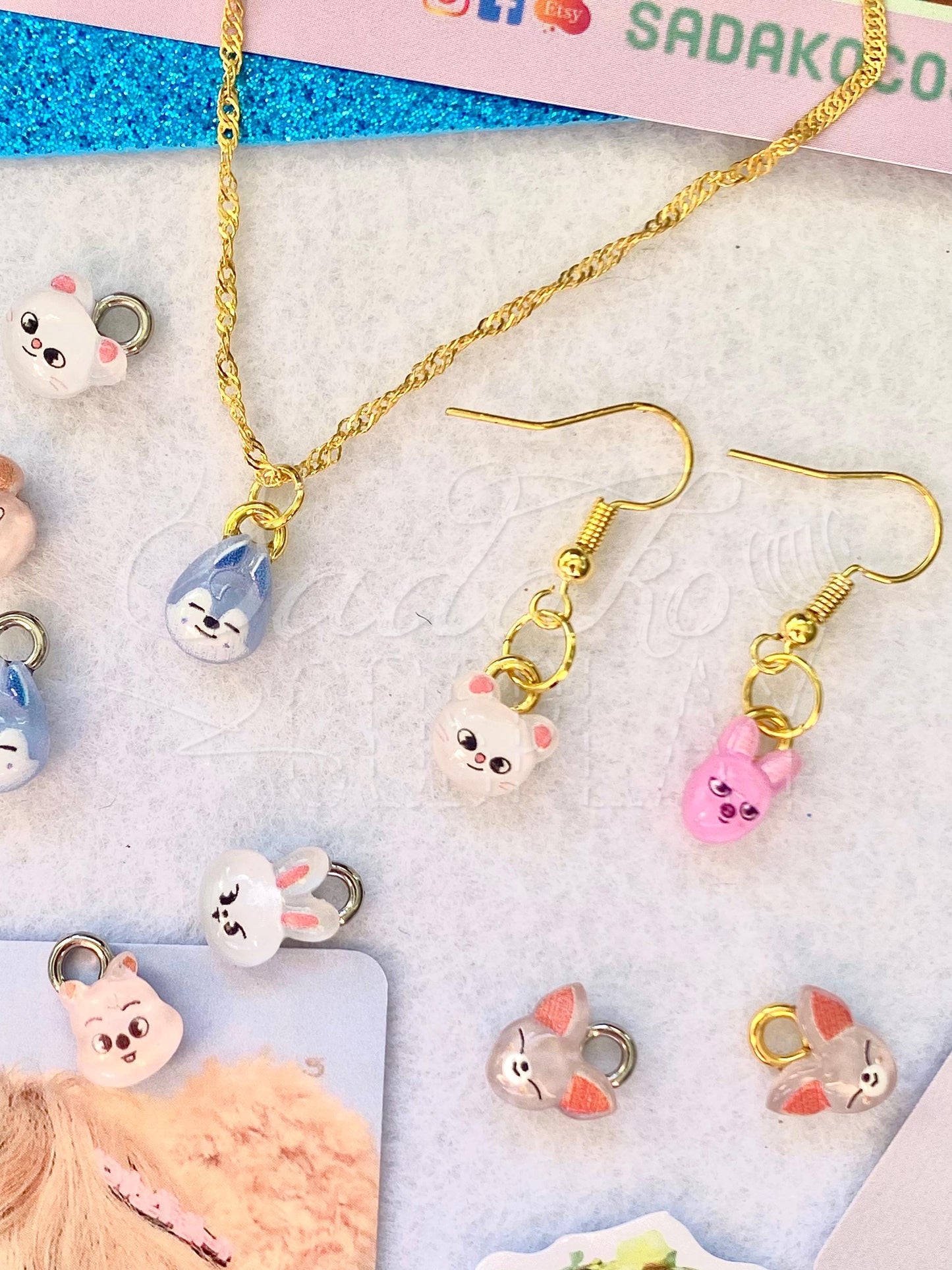 Stray Kids SKZOO Mini Anhänger mit Öse