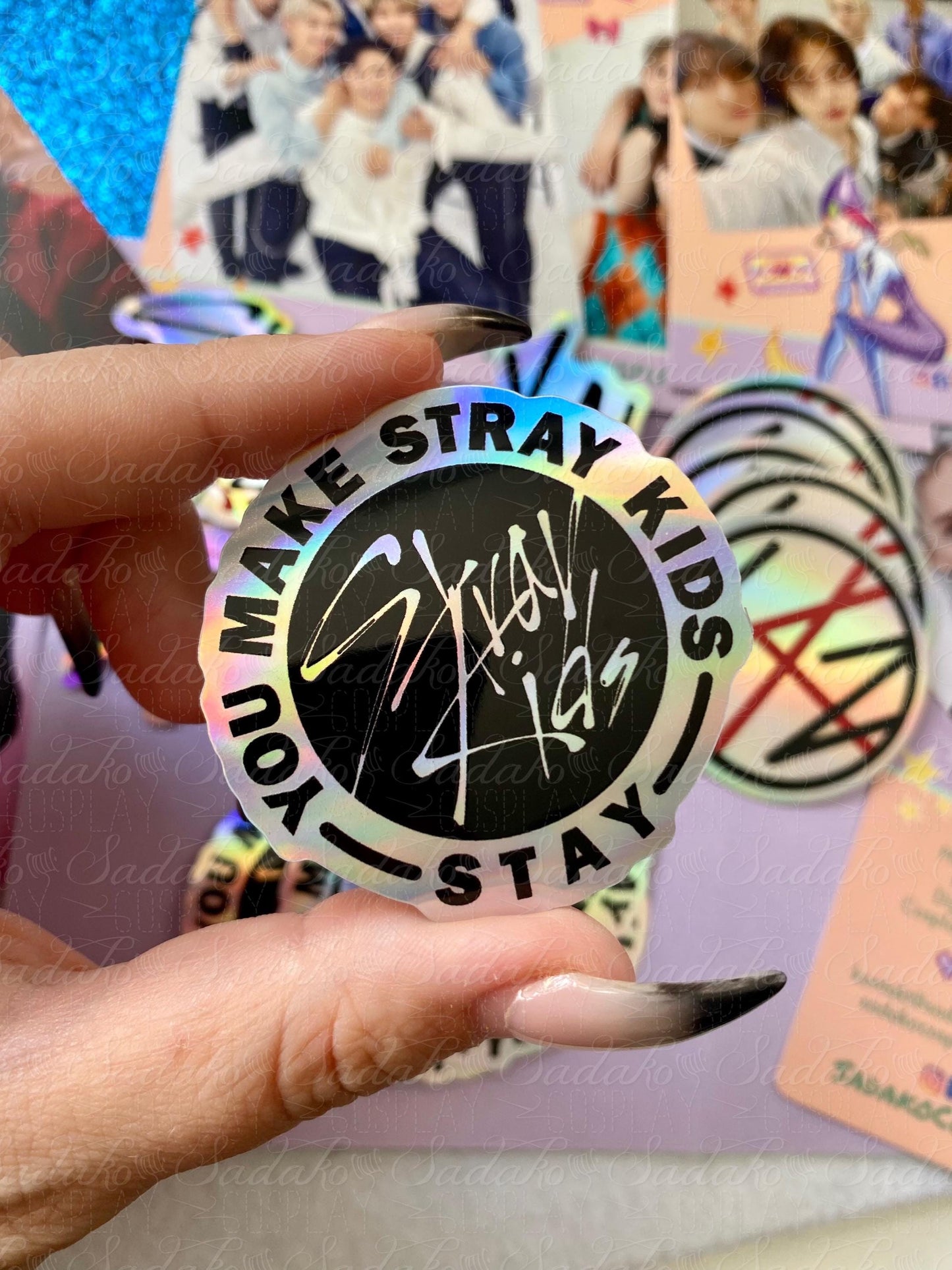Stray Kids Vinyl Holo Sticker