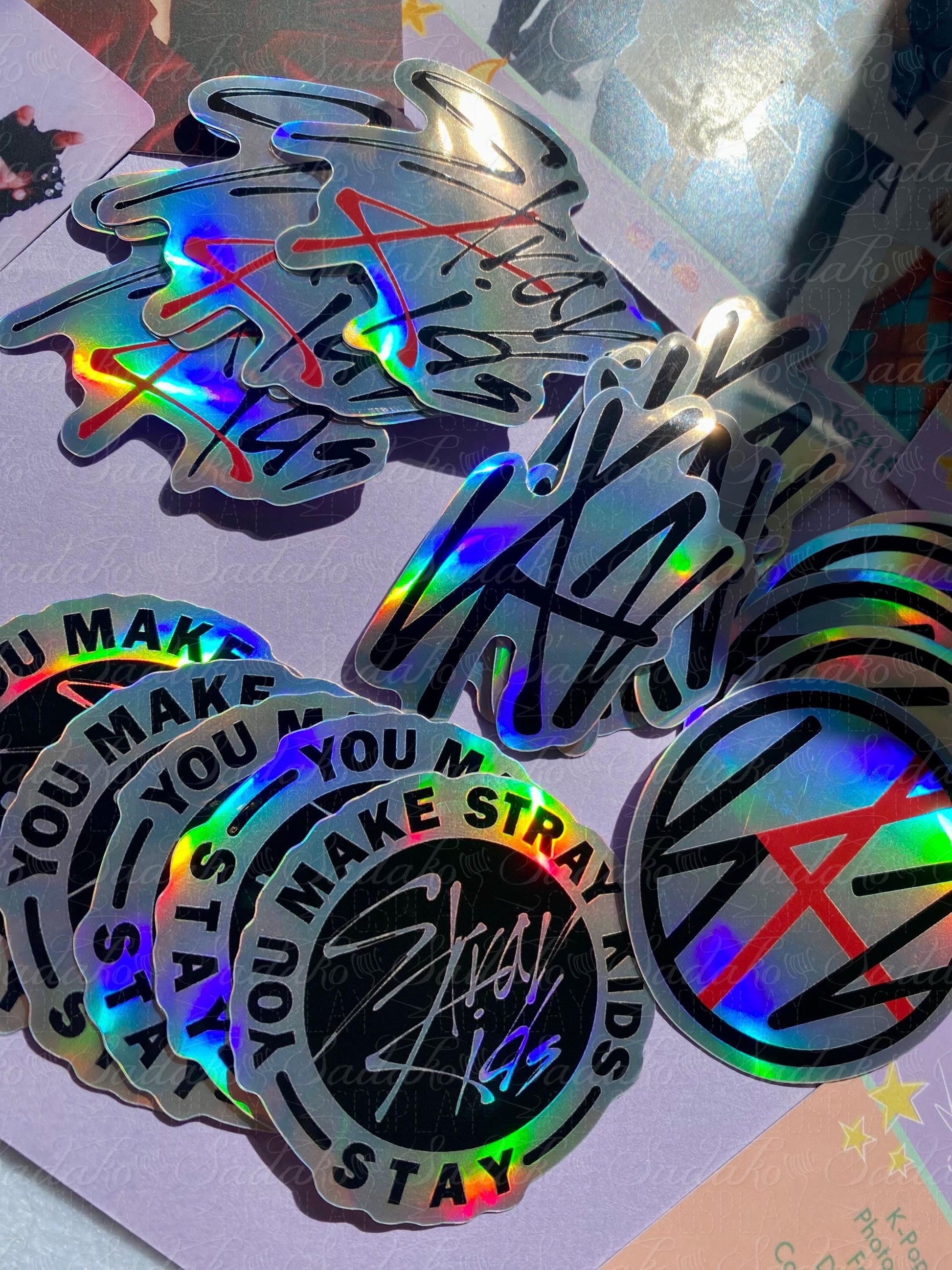 Stray Kids Vinyl Holo Sticker