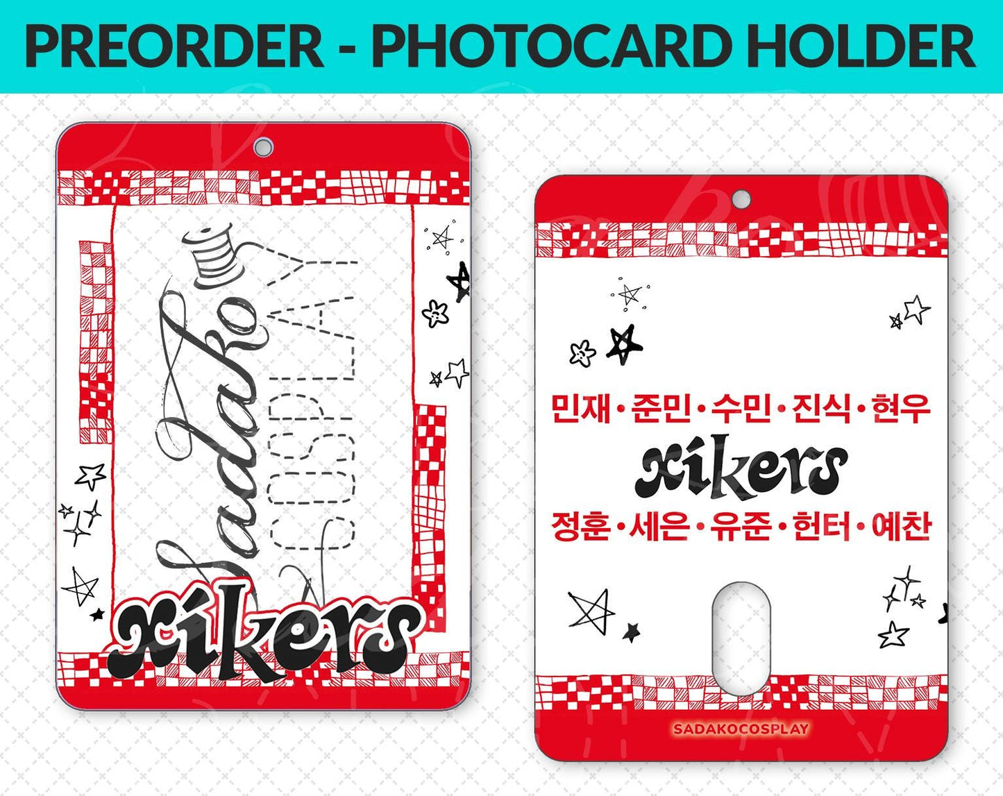 PREORDER xikers House of Tricky Photocard Holder