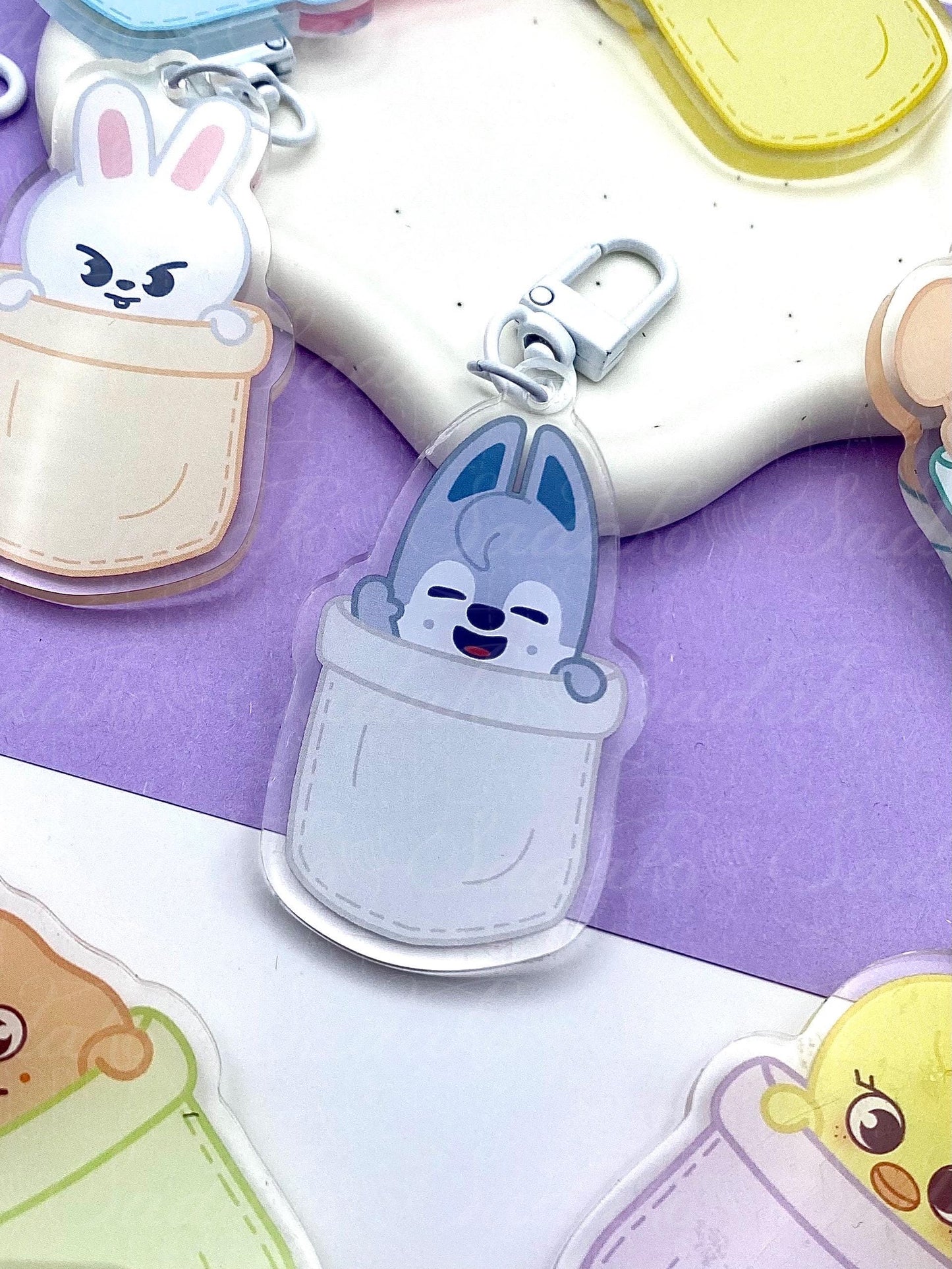 SKZOO in a pocket Keychain