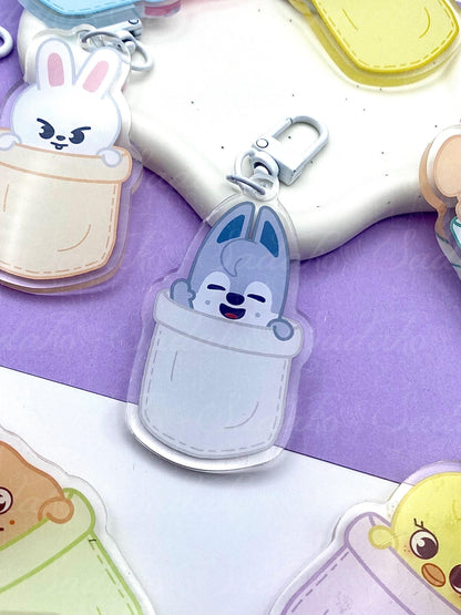 SKZOO in a pocket Keychain