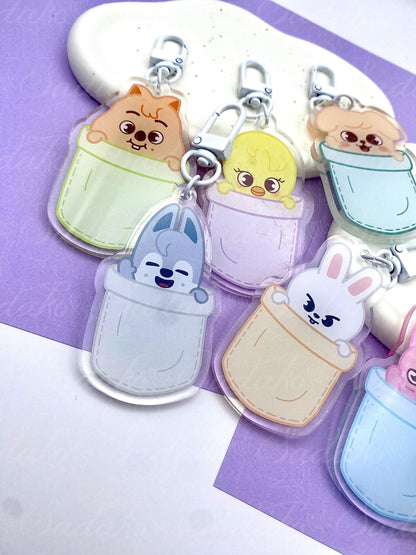 SKZOO in a pocket Keychain