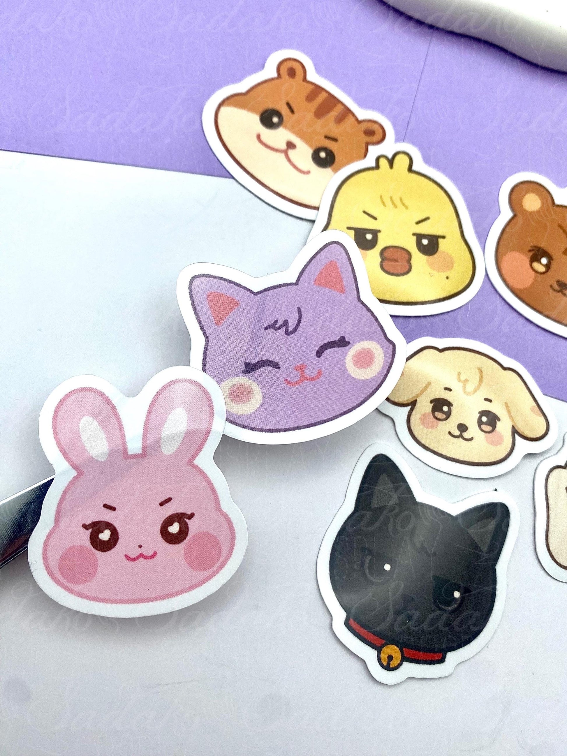 Ateez Aniteez Vinyl Mini Sticker