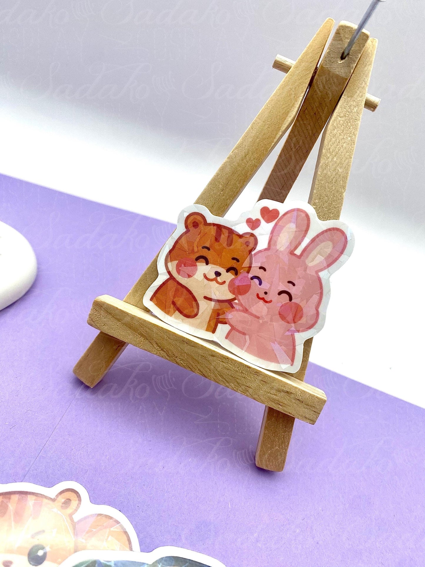 Ateez Don't fck with JJOONGrami - Hongjoong Aniteez Vinyl holographische Sticker