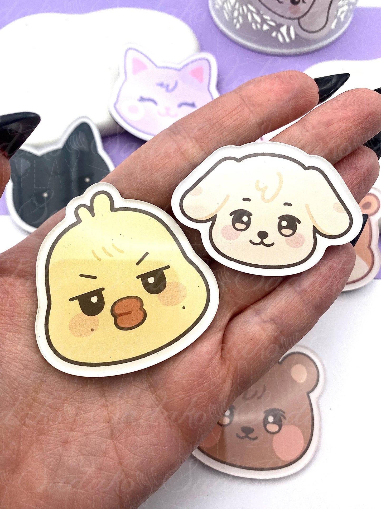 ATEEZ Aniteez Magnet, Acryl fridge Magnet, k-Pop ATINY