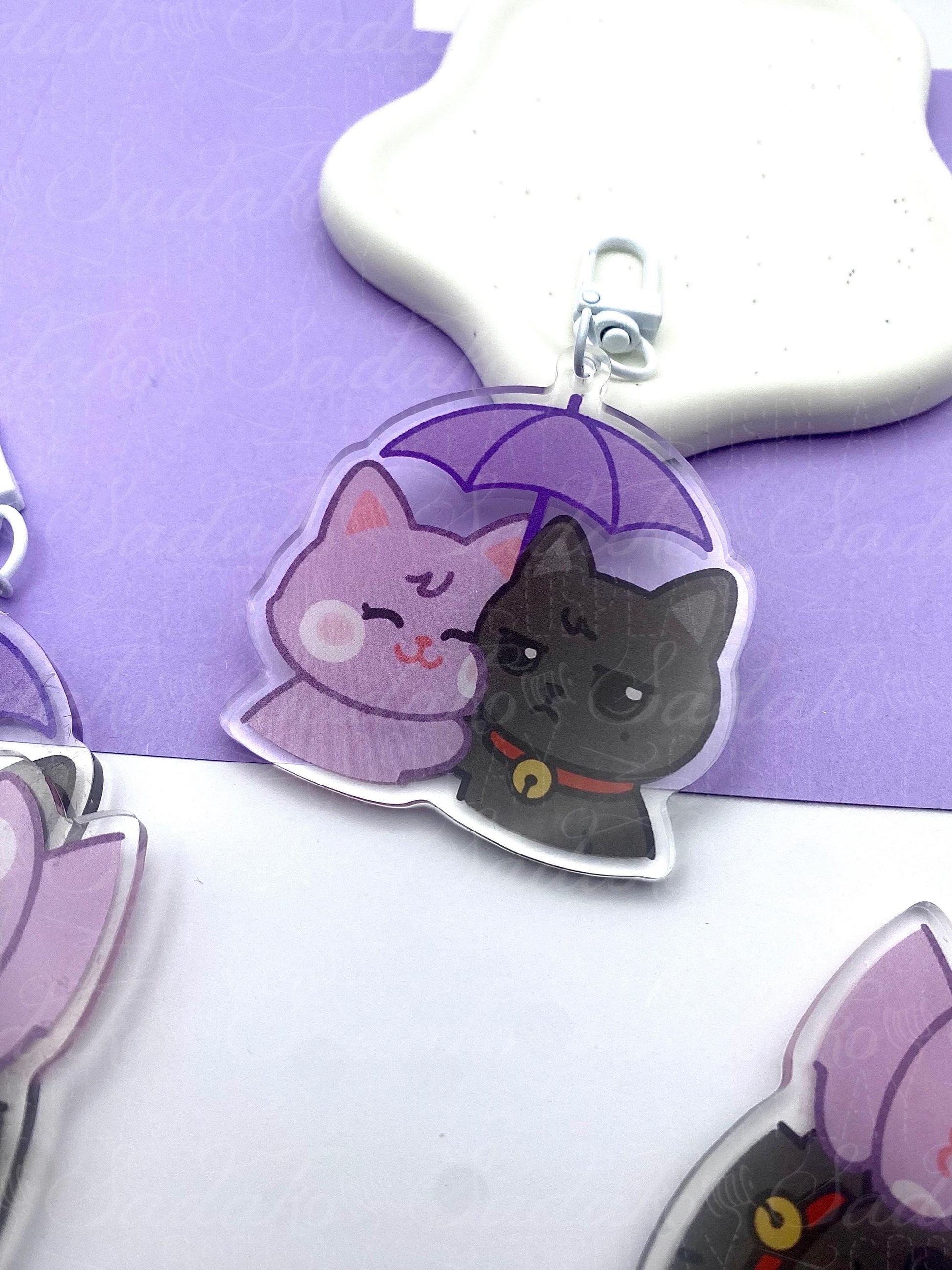 ATEEZ WooSan Acryl Keychain, Wooyoung & San Aniteez