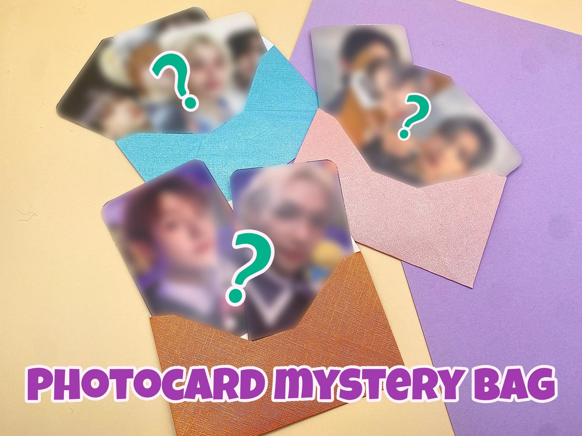 MYSTERY BAG K-Pop fanmade Fotokarten