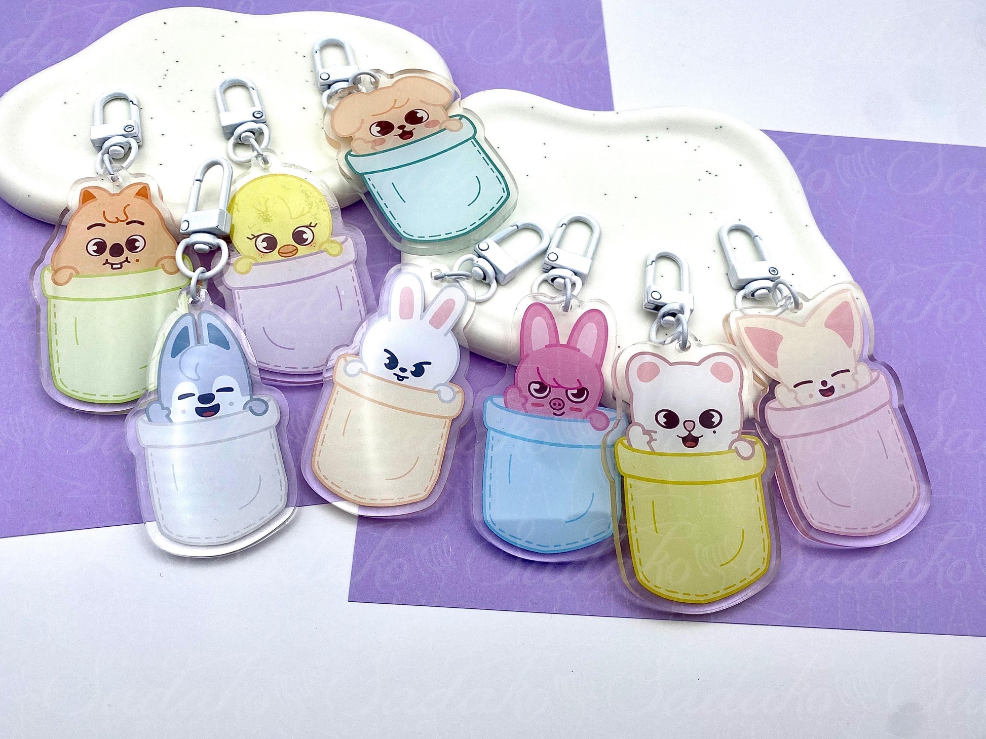 SKZOO in a pocket Keychain