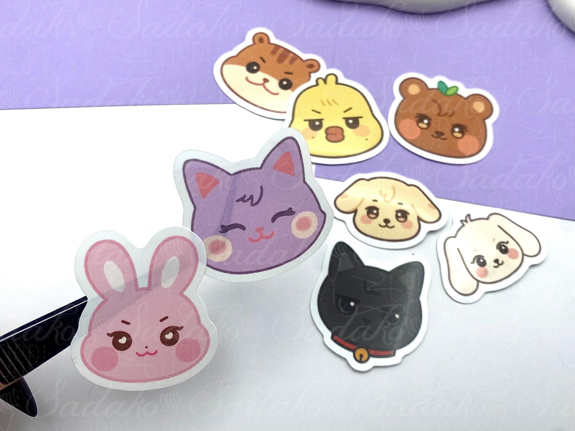 Ateez Aniteez Vinyl Mini Sticker