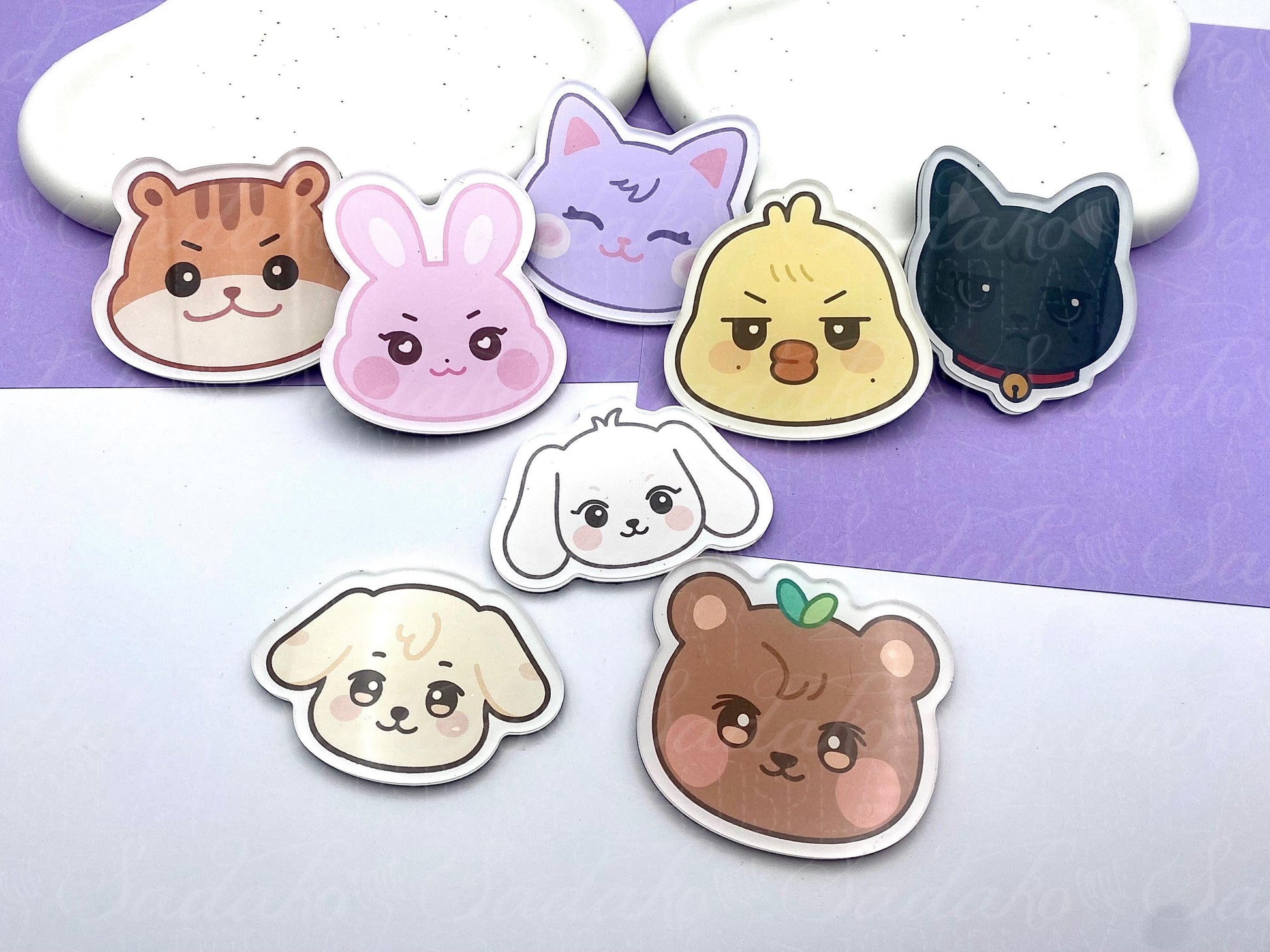 ATEEZ Aniteez Magnet, Acryl fridge Magnet, k-Pop ATINY