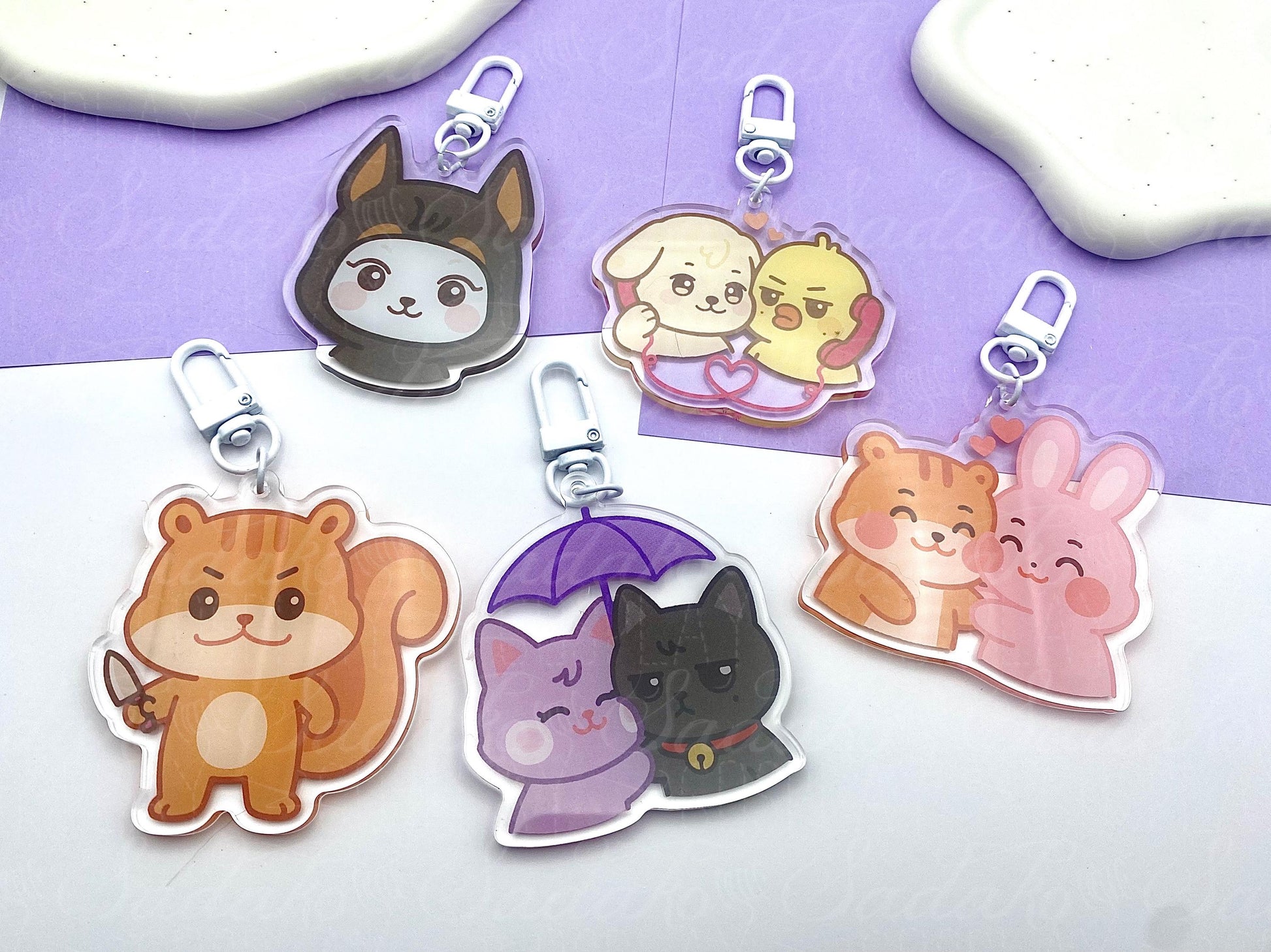 ATEEZ Matz Acryl Keychain