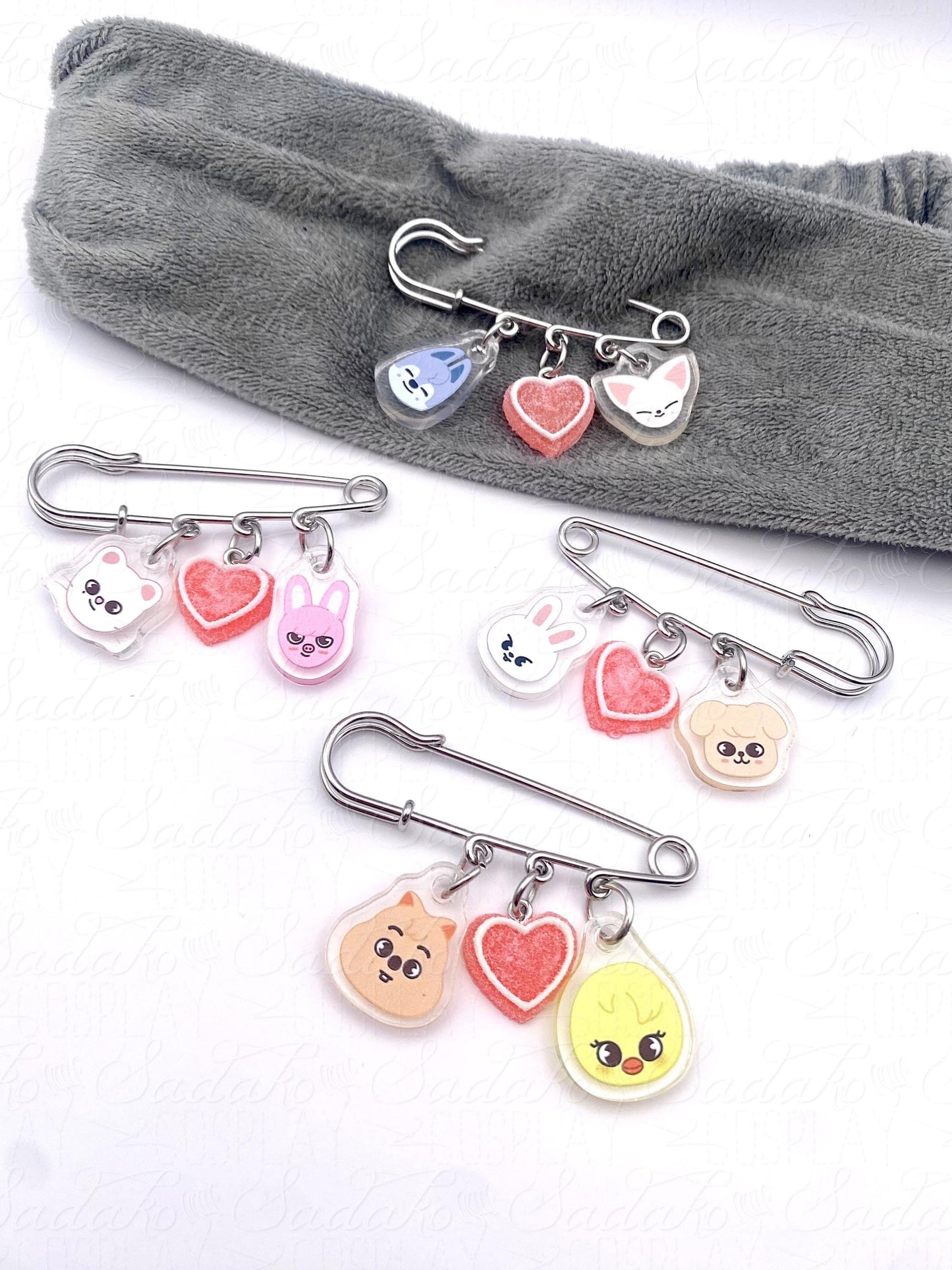 Stray Kids SKZOO Brosche - Mix & Match